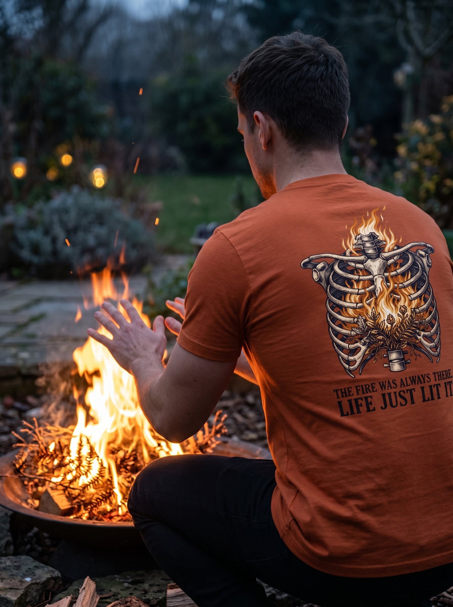 Carved, Not Born : The Fire Was Always There T-shirt