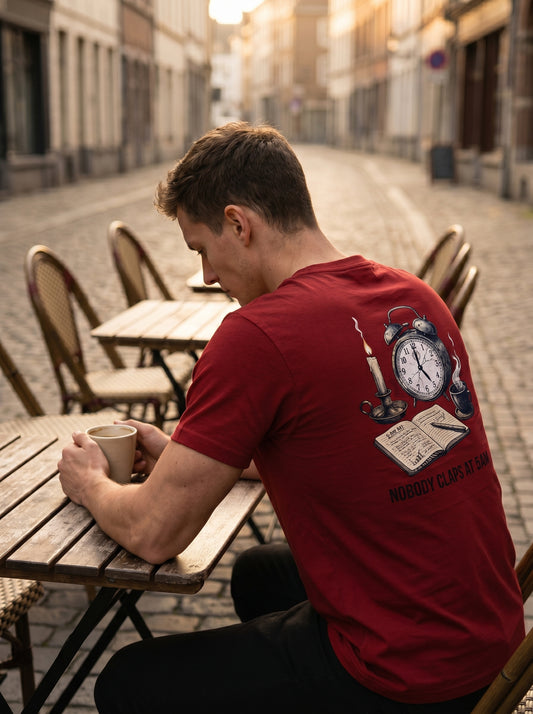 Unseen Hours : Nobody Claps At 5AM T-shirt
