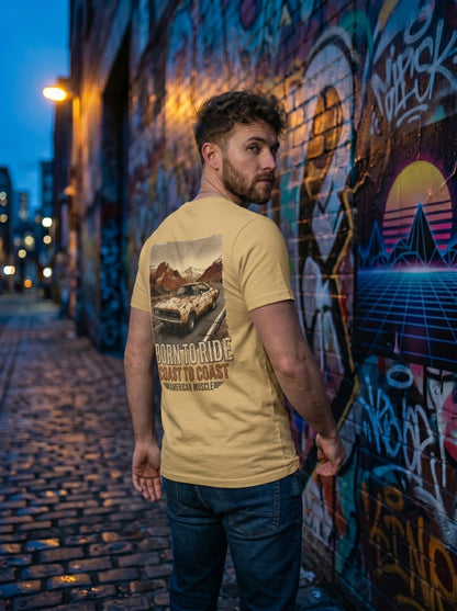 Faded & Found : Born To Ride T-shirt