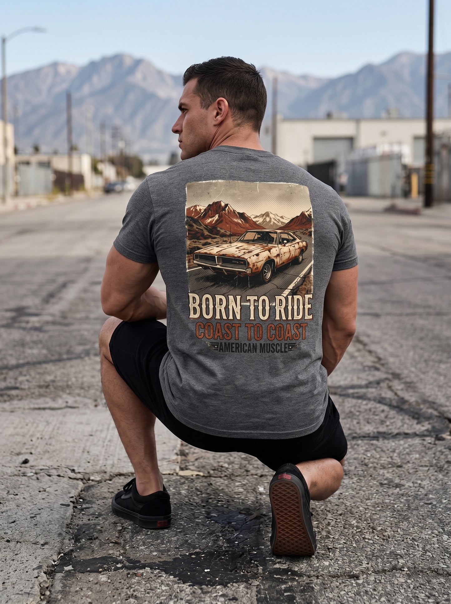 Faded & Found : Born To Ride T-shirt