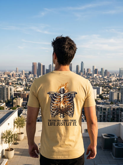 Carved, Not Born : The Fire Was Always There T-shirt