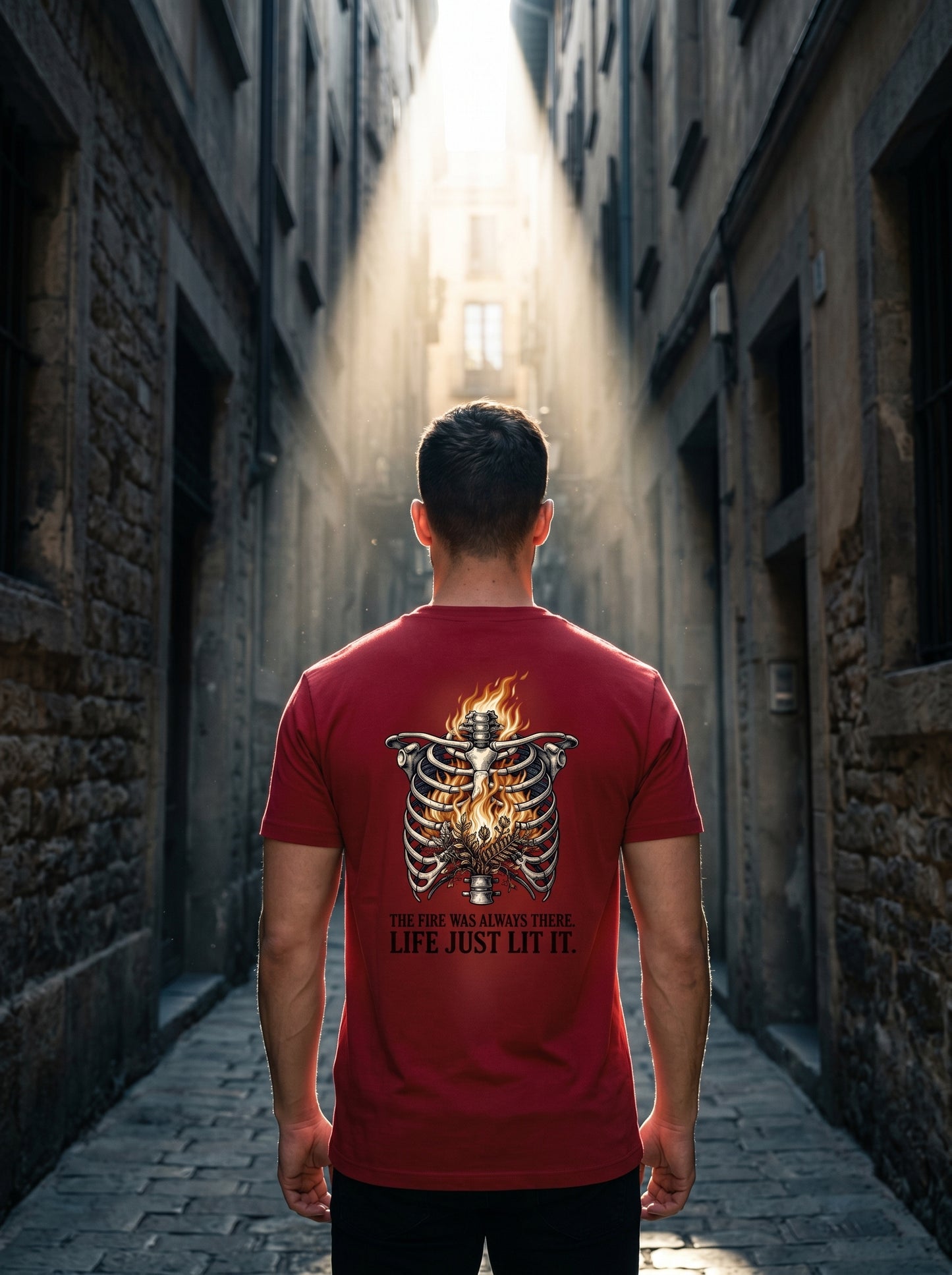 Carved, Not Born : The Fire Was Always There T-shirt