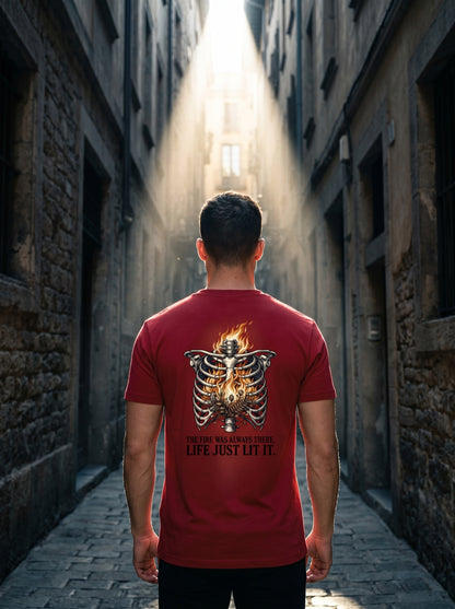 Carved, Not Born : The Fire Was Always There T-shirt