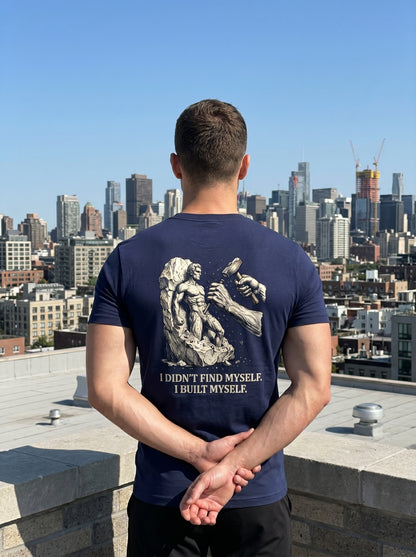 Carved, Not Born : I Built Myself T-shirt