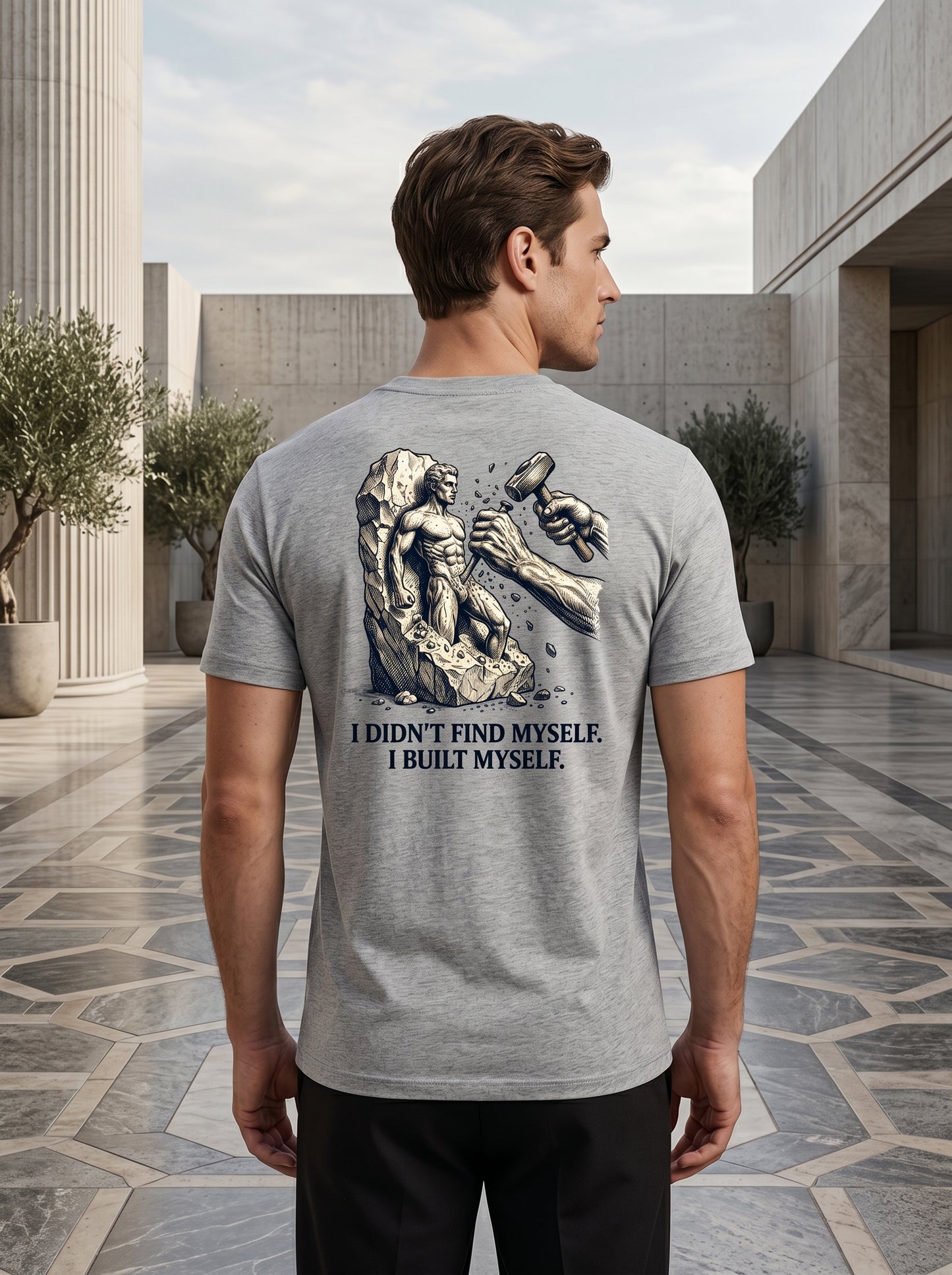 Carved, Not Born : I Built Myself T-shirt