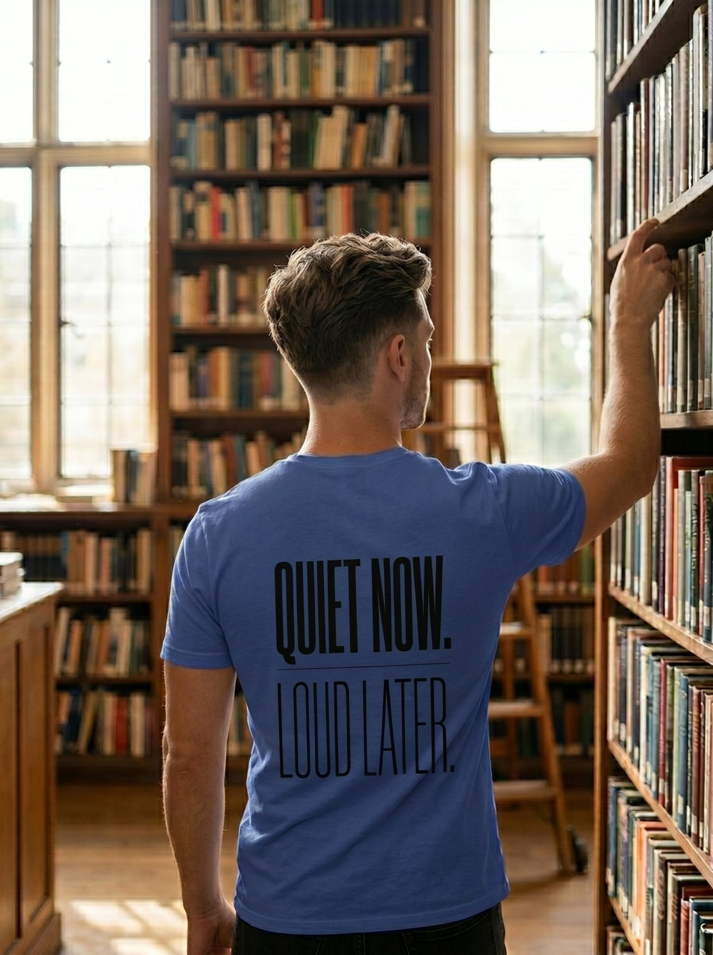 Unseen Hours : Quiet Now Loud Later T-shirt