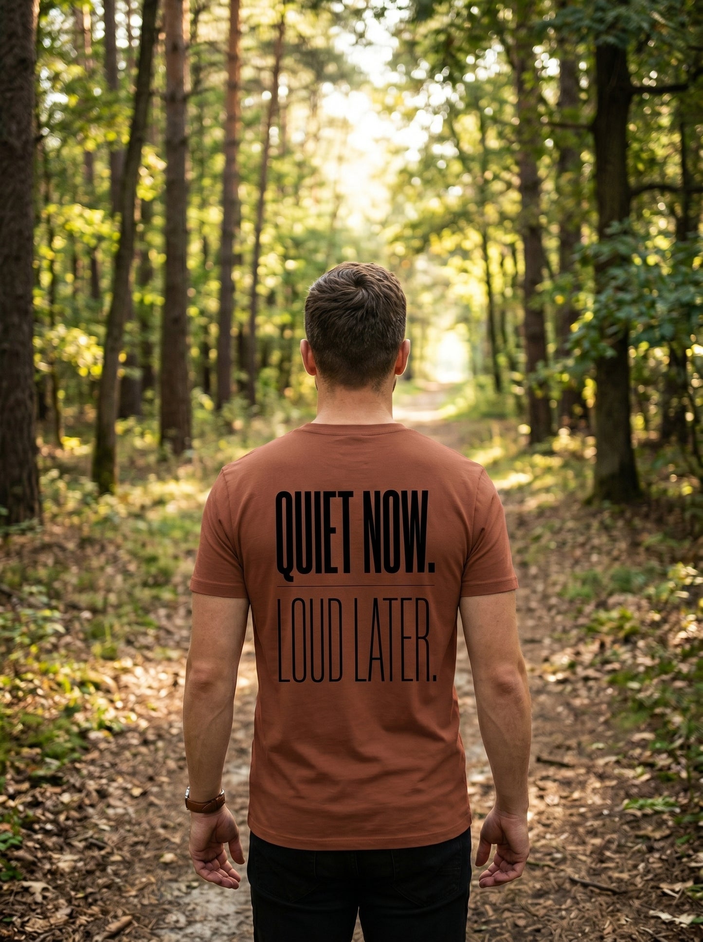 Unseen Hours : Quiet Now Loud Later T-shirt
