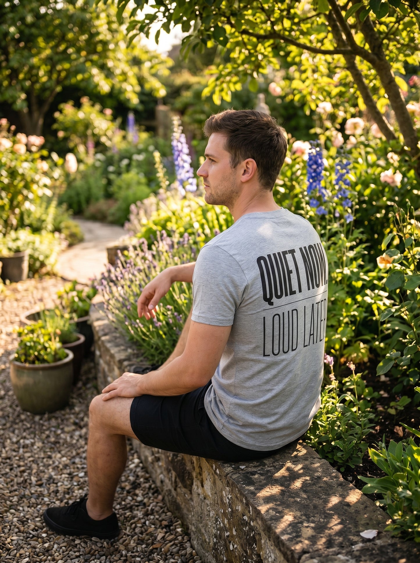 Unseen Hours : Quiet Now Loud Later T-shirt
