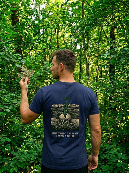 Carved, Not Born : They Tried To Bury Me T-shirt