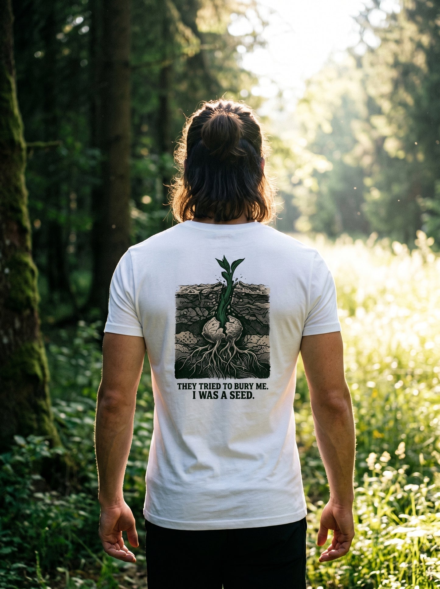Carved, Not Born : They Tried To Bury Me T-shirt