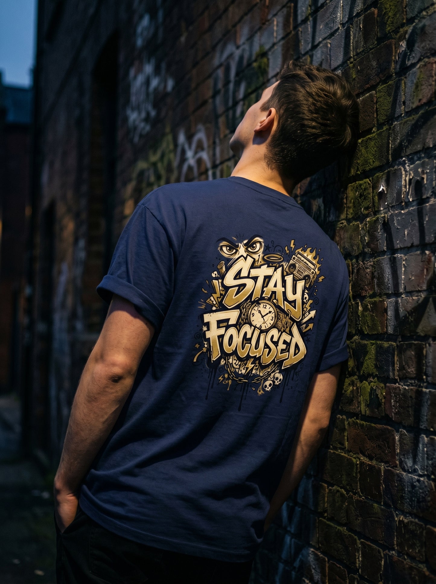 Street Classics : Stay Focused T-shirt