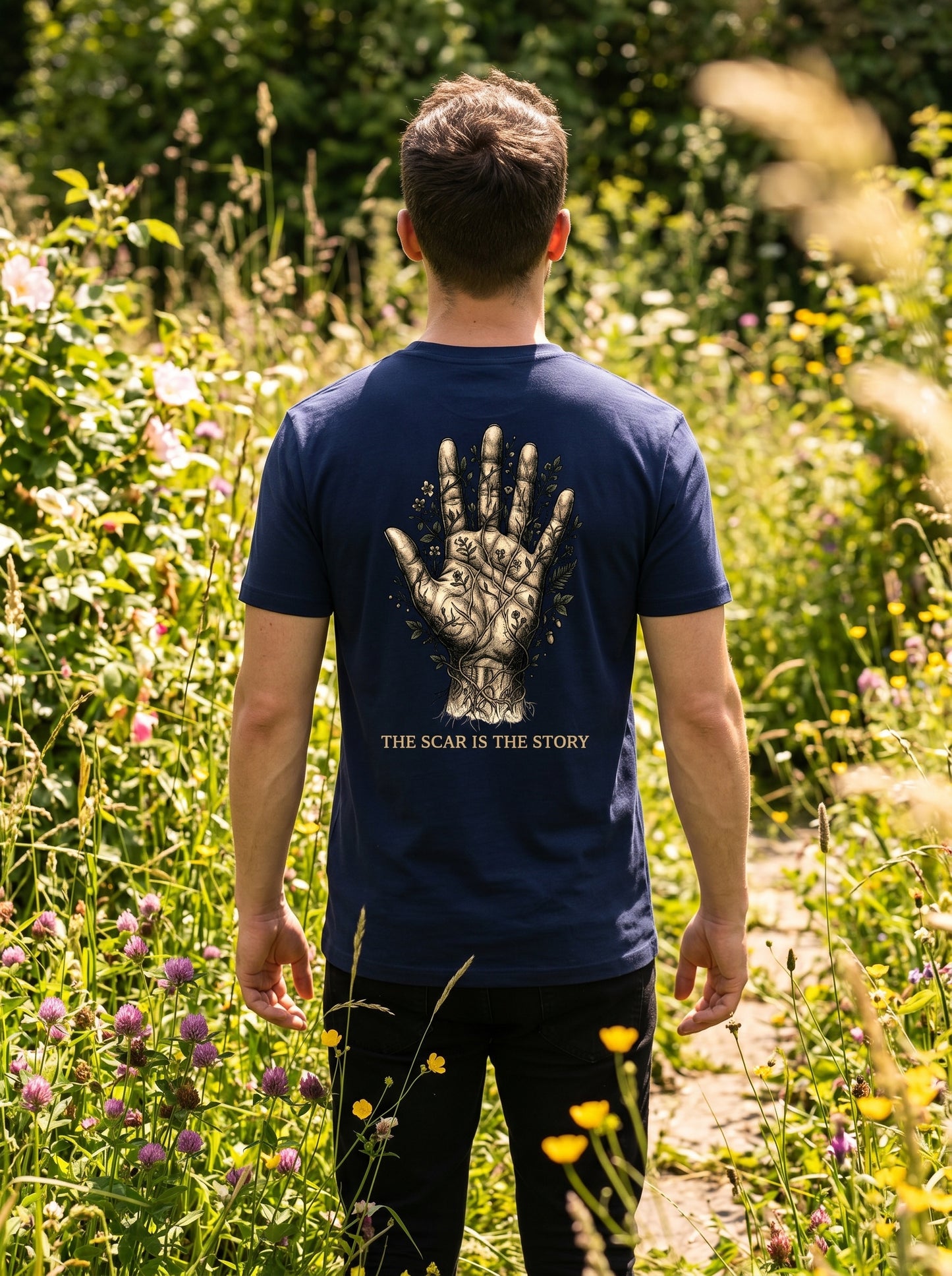 Carved, Not Born : The Scar Is The Story T-shirt