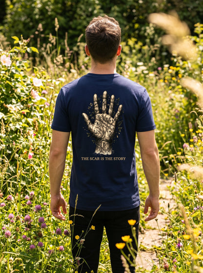 Carved, Not Born : The Scar Is The Story T-shirt