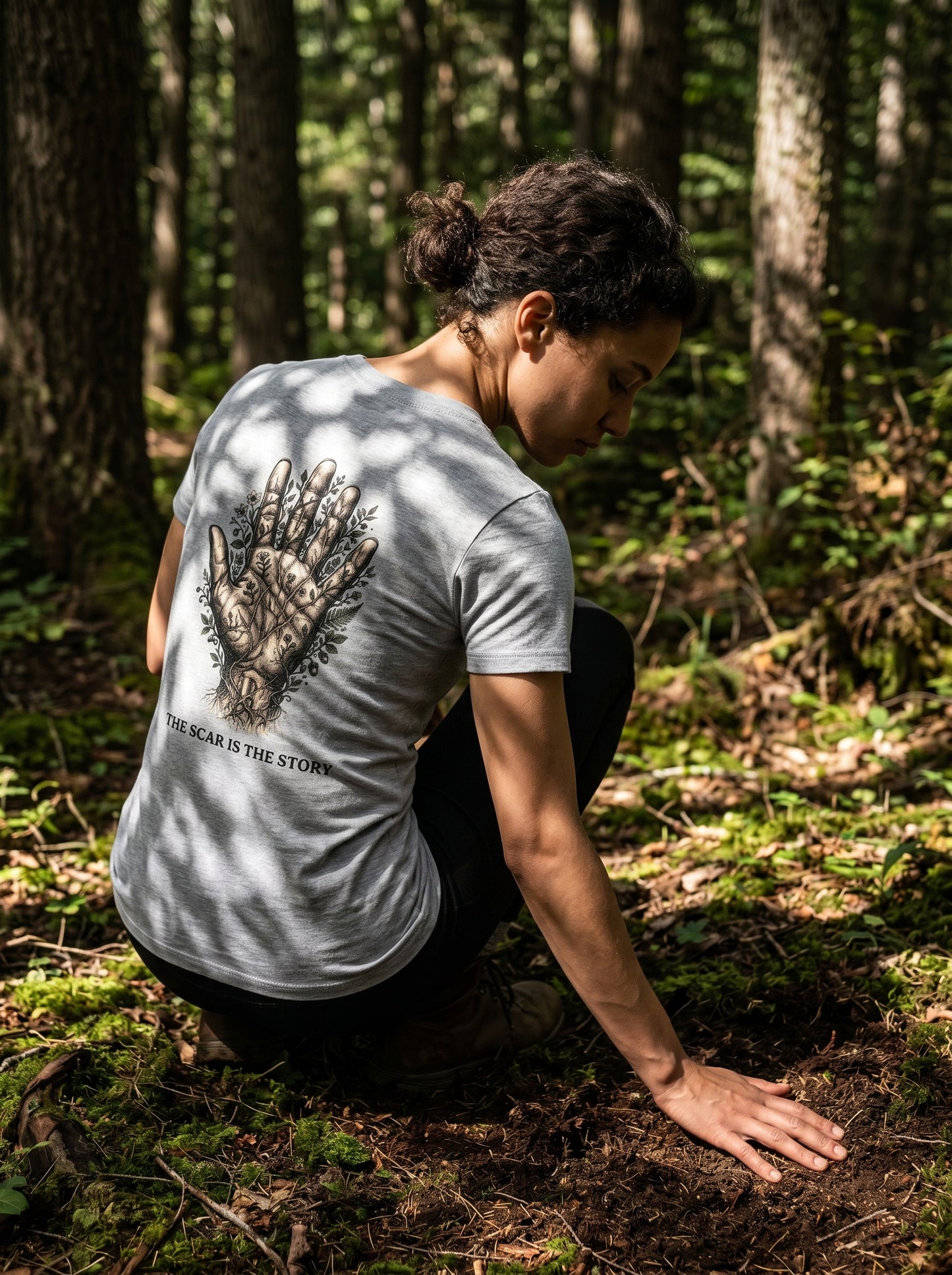 Carved, Not Born : The Scar Is The Story T-shirt