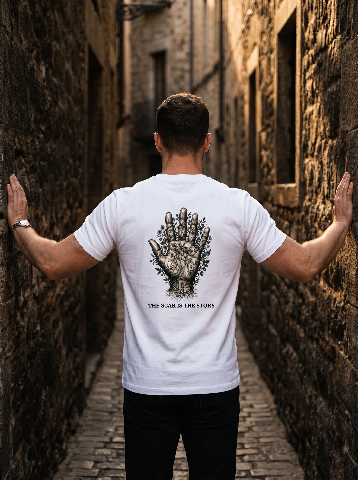 Carved, Not Born : The Scar Is The Story T-shirt
