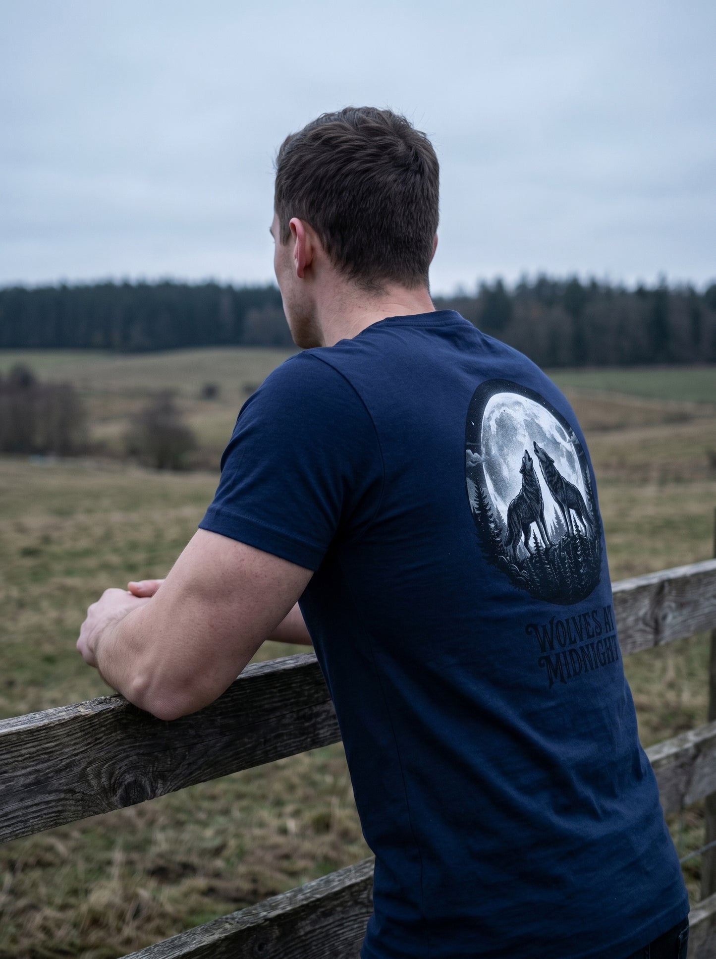 The Dark Hours : Wolves At Midnight T-shirt