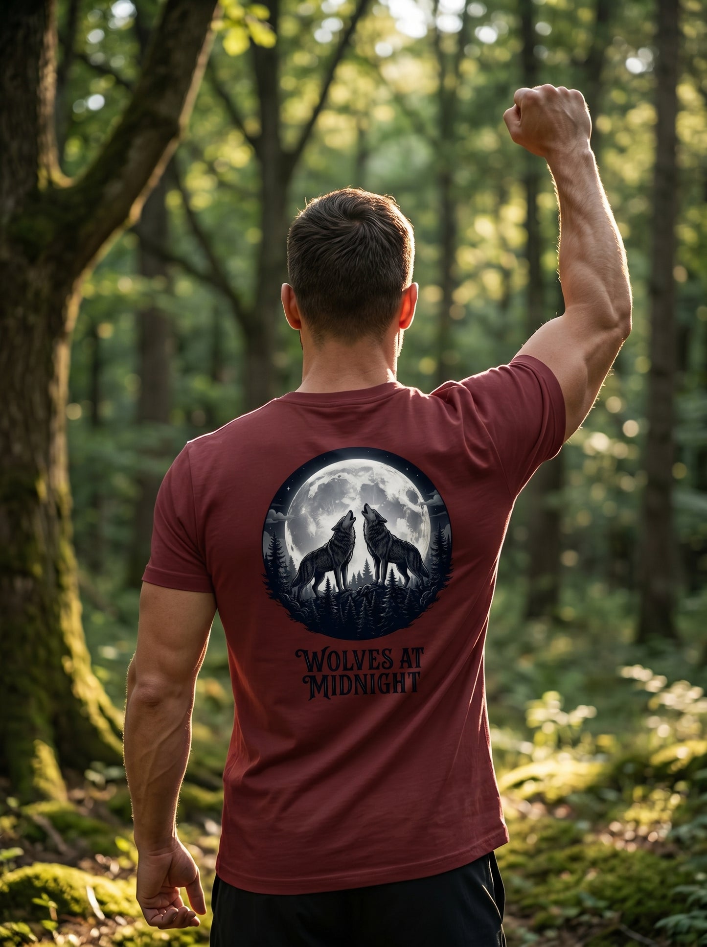 The Dark Hours : Wolves At Midnight T-shirt